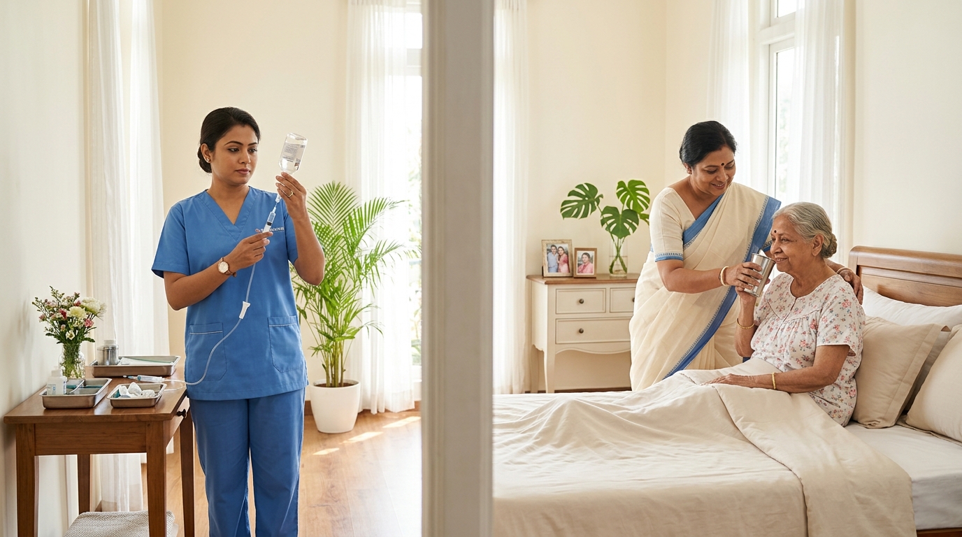 Home Nursing vs. Attendant Care: Which One Does Your Family Actually Need?