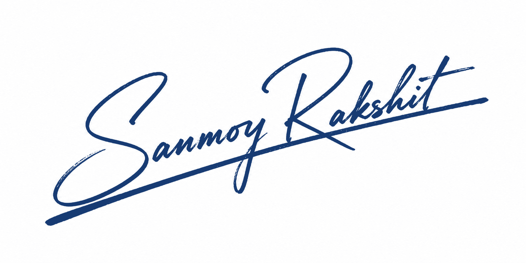 Sanmoy Rakshit signature
